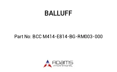 BCC M414-E814-BG-RM003-000									 BCC M414-E814-BG-RM003-000
