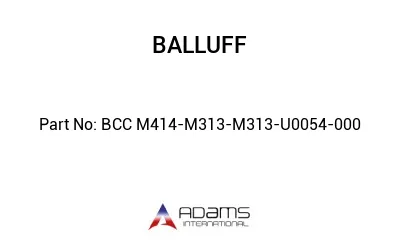 BCC M414-M313-M313-U0054-000									 BCC M414-M313-M313-U0054-000