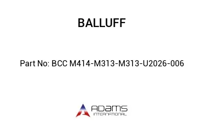 BCC M414-M313-M313-U2026-006									 BCC M414-M313-M313-U2026-006