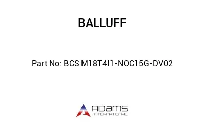 BCS M18T4I1-NOC15G-DV02									
