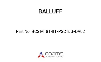 BCS M18T4I1-PSC15G-DV02									