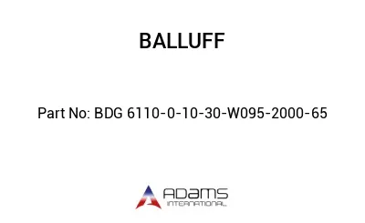 BDG 6110-0-10-30-W095-2000-65									