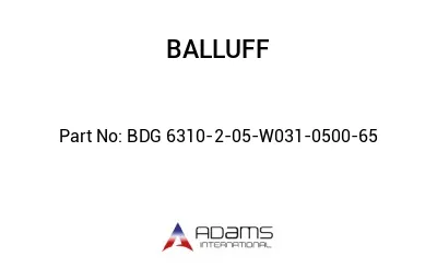 BDG 6310-2-05-W031-0500-65									
