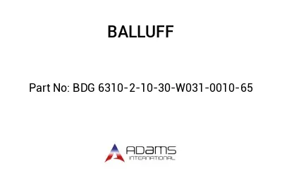BDG 6310-2-10-30-W031-0010-65									