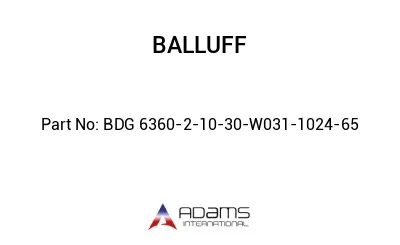 BDG 6360-2-10-30-W031-1024-65									