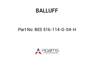 BES 516-114-G-S4-H