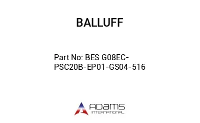 BES G08EC-PSC20B-EP01-GS04-516									