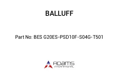 BES G20ES-PSD10F-S04G-T501									