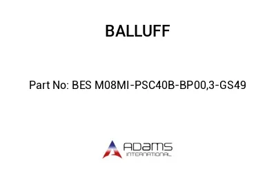 BES M08MI-PSC40B-BP00,3-GS49