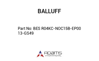BES R04KC-NOC15B-EP00	13-GS49								