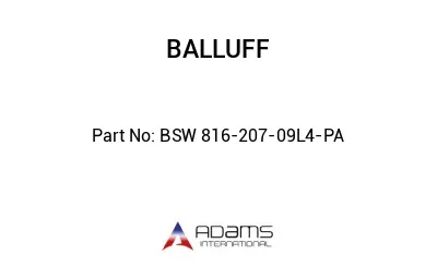 BSW 816-207-09L4-PA									