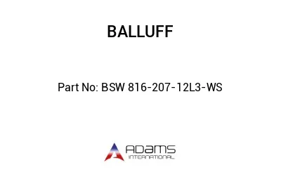 BSW 816-207-12L3-WS									